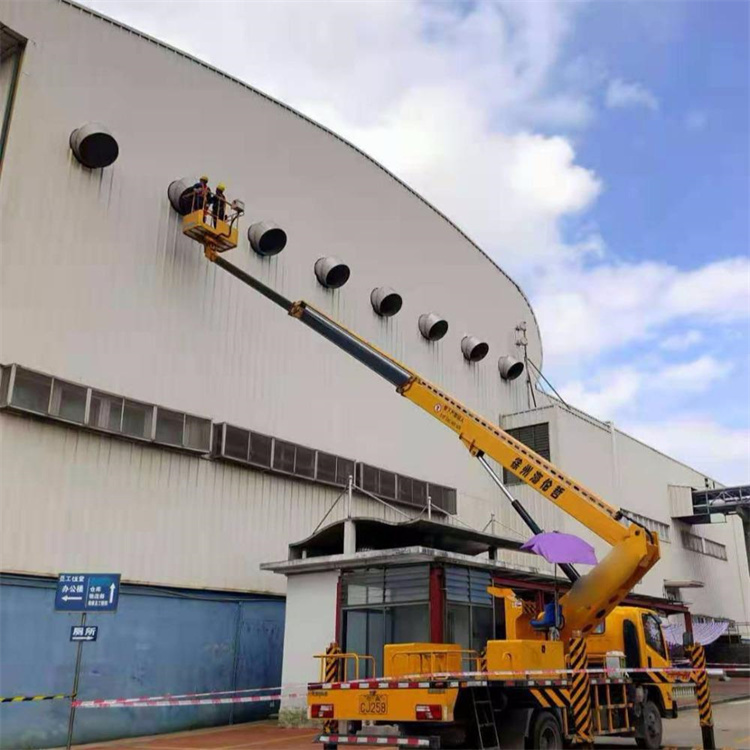 莆田涵江高空作业车出租服务：专业广告牌安装解决方案