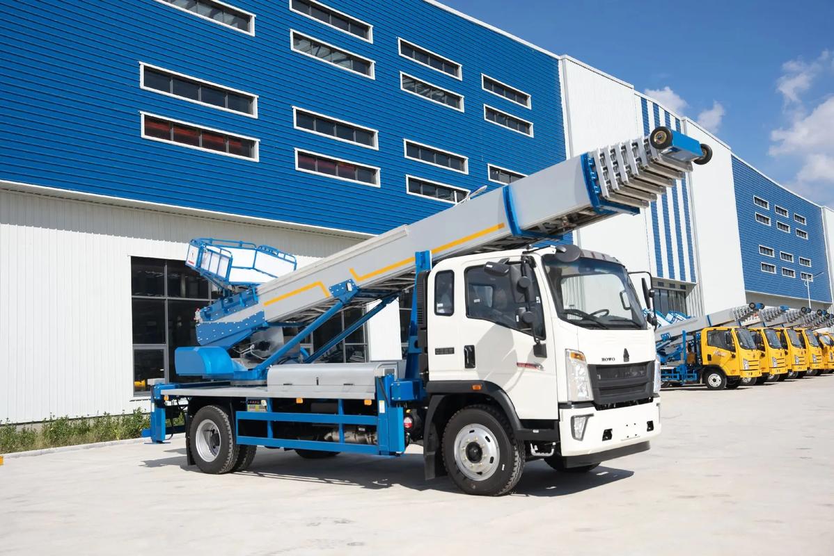 莆田涵江出租云梯车高空作业车 建筑垃圾搬运